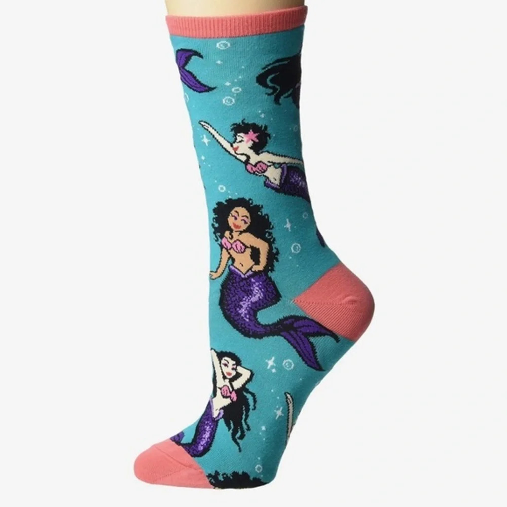 Socksmith Swimming with Sirens Mermaid Socks